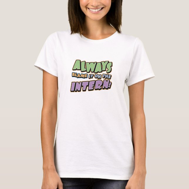 Klanderallmäntjänstgörande läkareT-tröja T-shirt (Framsida)