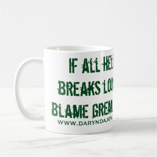 Klandersmådjävul som orsakar fel kaffemugg