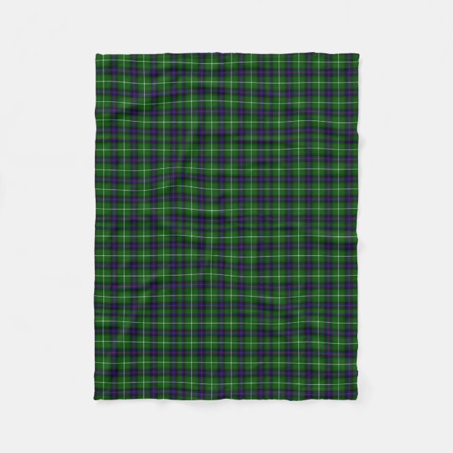KlanDonald Macdonald Tartan Fleecefilt (Framsidan)