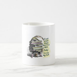Klandra det på bokgnomen kaffemugg