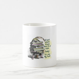 Klandra det på bokgnomen kaffemugg