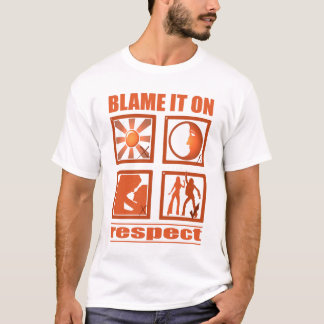 Klandra det på respekt tee