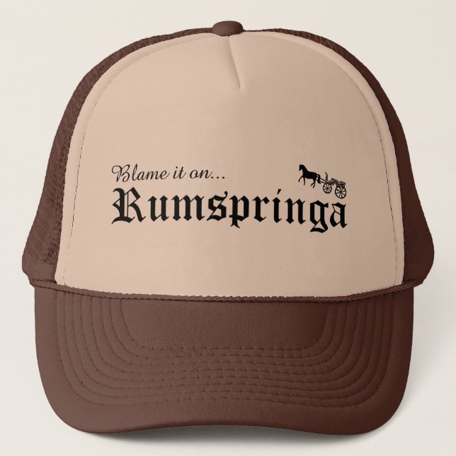 klandra det på rumspringa truckerkeps (Framsida)