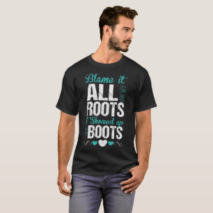 Klandra det som allt på mitt rotar mig visade upp tee shirt