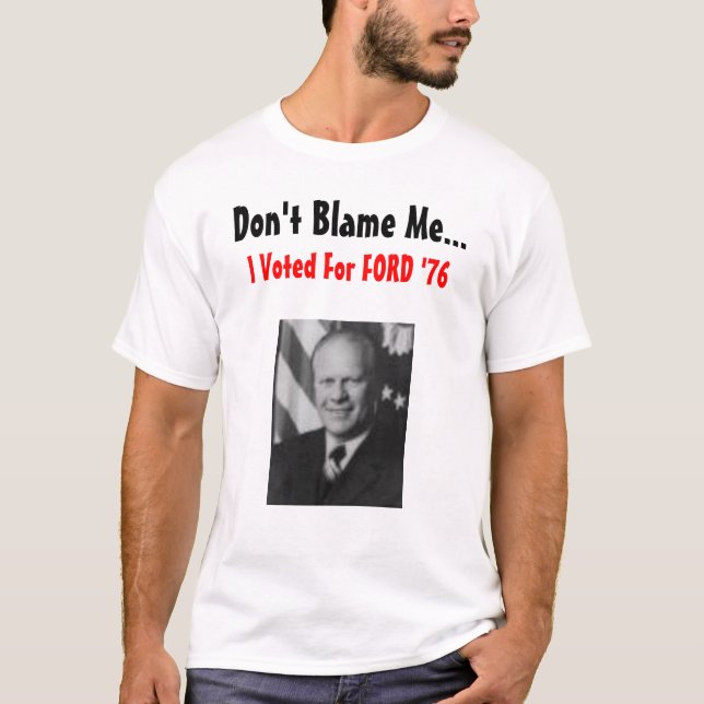 Klandra inte mig Ford Tee (Framsida)