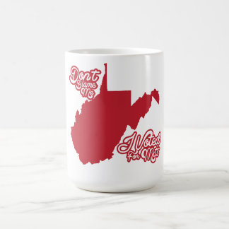 Klandra inte mig, mig röstade för den Mitt Romney Kaffemugg