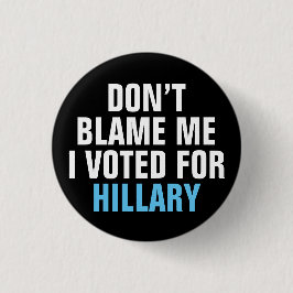 "Klandra inte mig som jag röstade för Hillary" Knapp