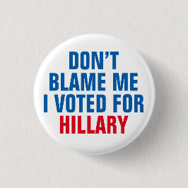 "Klandra inte mig som jag röstade för Hillary" Knapp