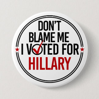 Klandra inte mig som jag röstade för Hillary - Knapp