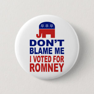 Klandra inte mig som jag röstade för Romney Knapp