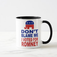 Klandra inte mig som jag röstade för Romney