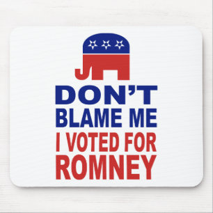 Klandra inte mig som jag röstade för Romney Musmatta