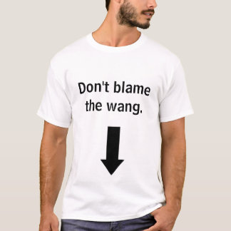 Klandra inte wang.en tee shirt