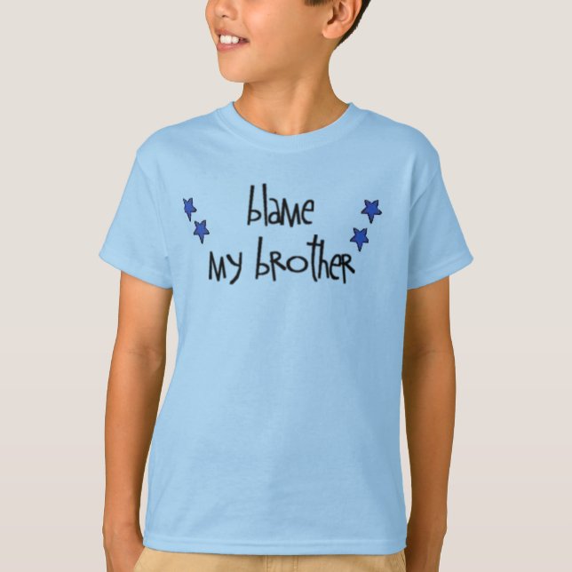 klandra min bror t shirt (Framsida)