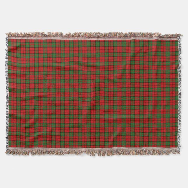KlanDunbar Tartan Filt (Framsidan)