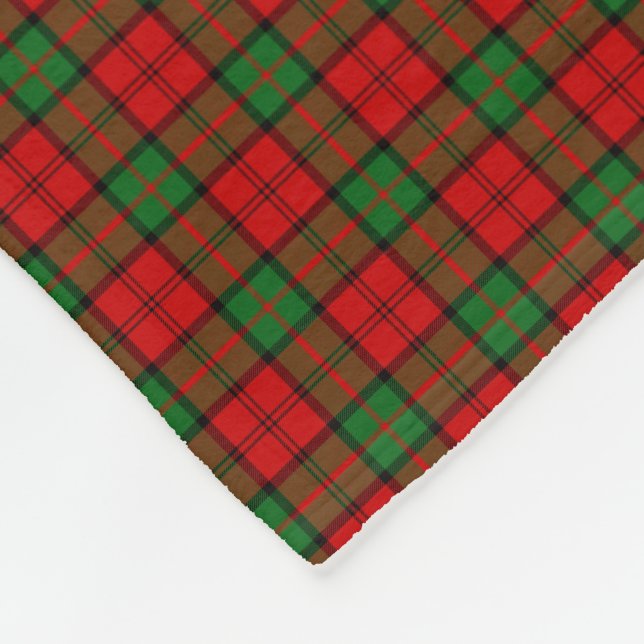 KlanDunbar Tartan Fleecefilt (Hörn)