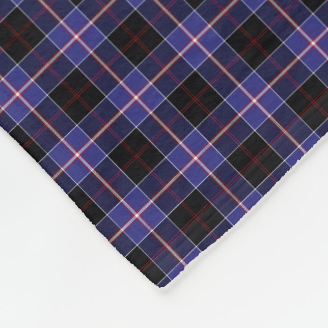 KlanDunlap Tartan Fleecefilt (Hörn)