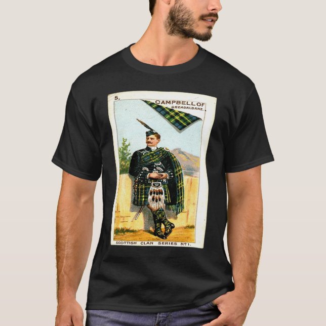 Klane Campbell av Breadalbane T Shirt (Framsida)