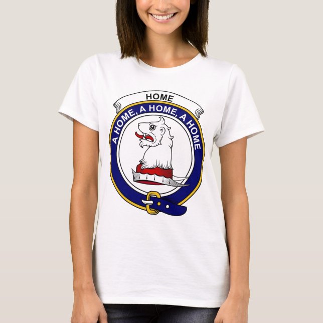 Klanemblem för hem (eller Hume) Tee (Framsida)