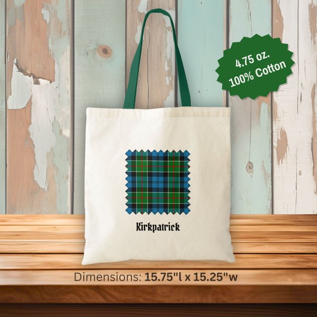 Klanen Kirkpatrick Tartan Tygkasse (Skapare uppladdad)