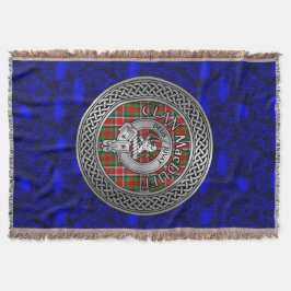Klanen MacDuff Crest & Tartan Knut Filt