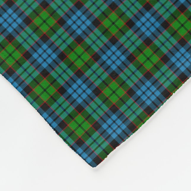 KlanFletcher Tartan Fleecefilt (Hörn)