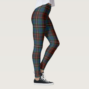 KlanFraser forntida Tartan Leggings