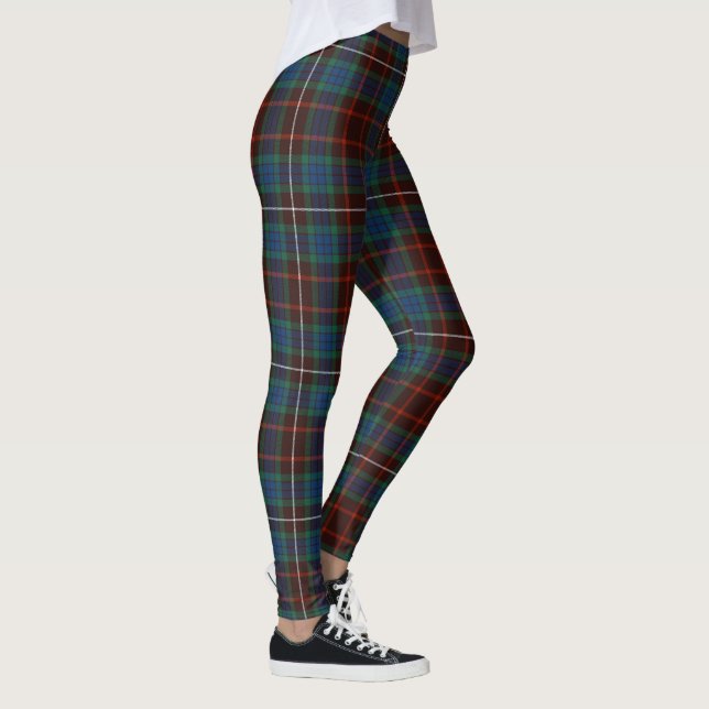 KlanFraser forntida Tartan Leggings (Höger)