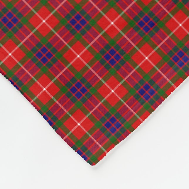 KlanFraser Tartan Fleecefilt (Hörn)