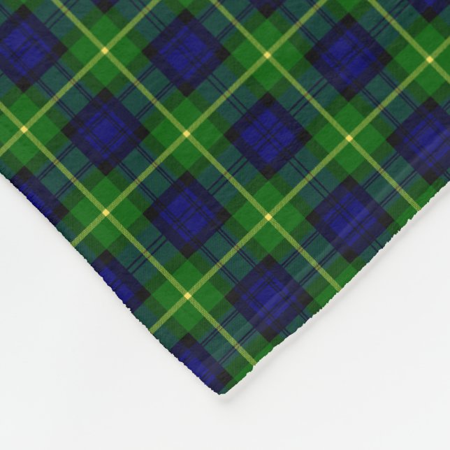 KlanGordon Tartan Fleecefilt (Hörn)