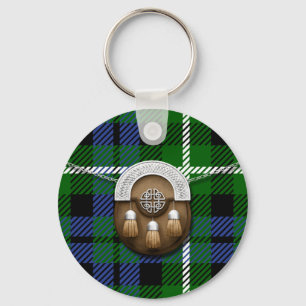 KlanGraham Tartan och Sporran Nyckelring