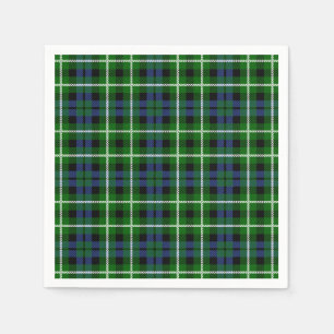 KlanGraham Tartan Pappersservett