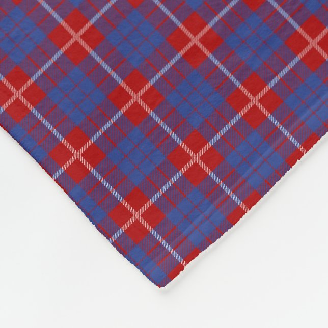 KlanHamilton Tartan Fleecefilt (Hörn)