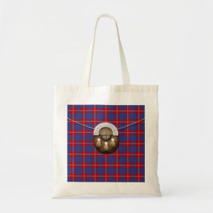 KlanHamilton Tartan och Sporran Tygkasse