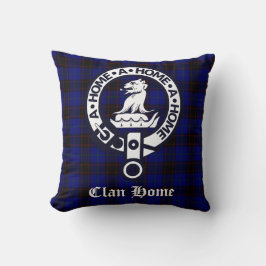 Klanhem Clancrest och Tartan Kudde
