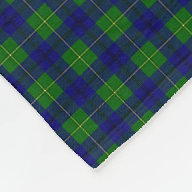 KlanJohnston Tartan Fleecefilt (Hörn)