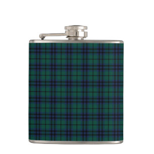 KlanKeith mörk - grön modern skotsk Tartan Fickplunta