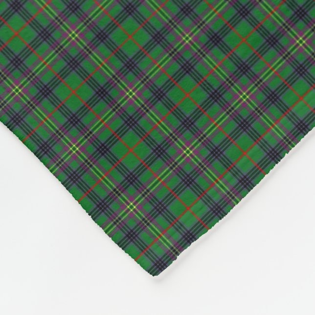 KlanKennedy Tartan Fleecefilt (Hörn)