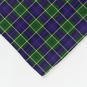 KlanLeslie Tartan Fleecefilt