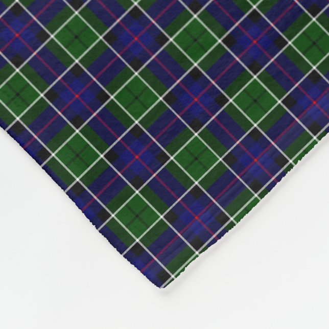KlanLeslie Tartan Fleecefilt (Hörn)