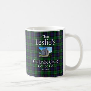 KlanLeslies gammalt kaffe Co. för Leslie slott Kaffemugg