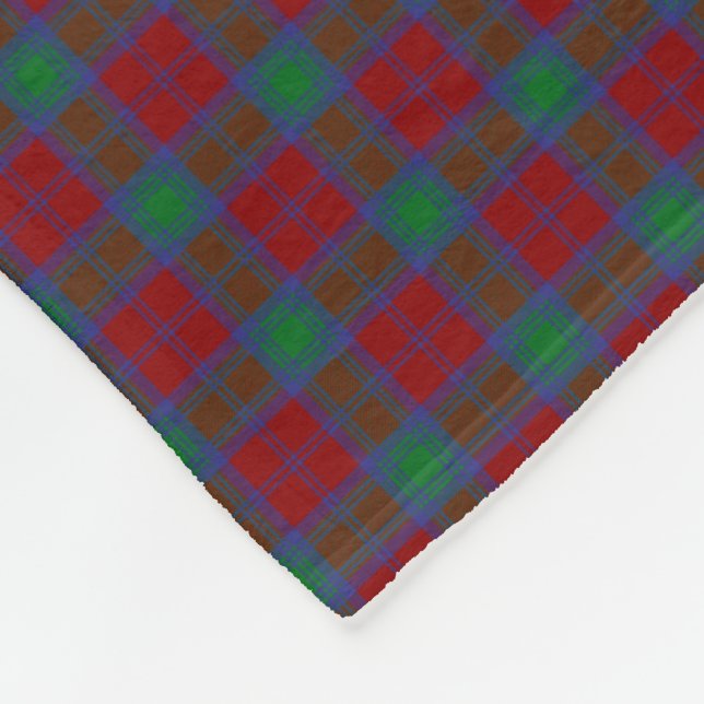 KlanLindsay Tartan Fleecefilt (Hörn)