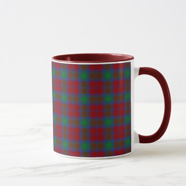 KlanLindsay Tartan Mugg (Höger)