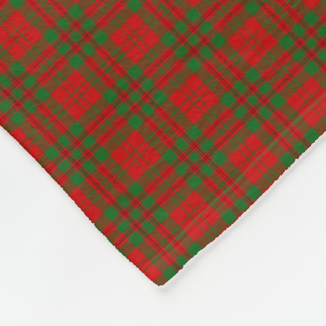 KlanLivingstone Tartan Fleecefilt (Hörn)