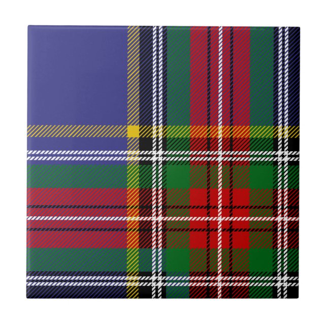 KlanMacBeth Tartan Kakelplatta (Framsidan)