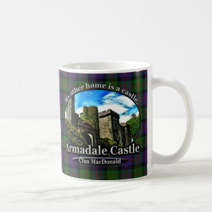 KlanMacDonald Armadale slott Skottland Kaffemugg
