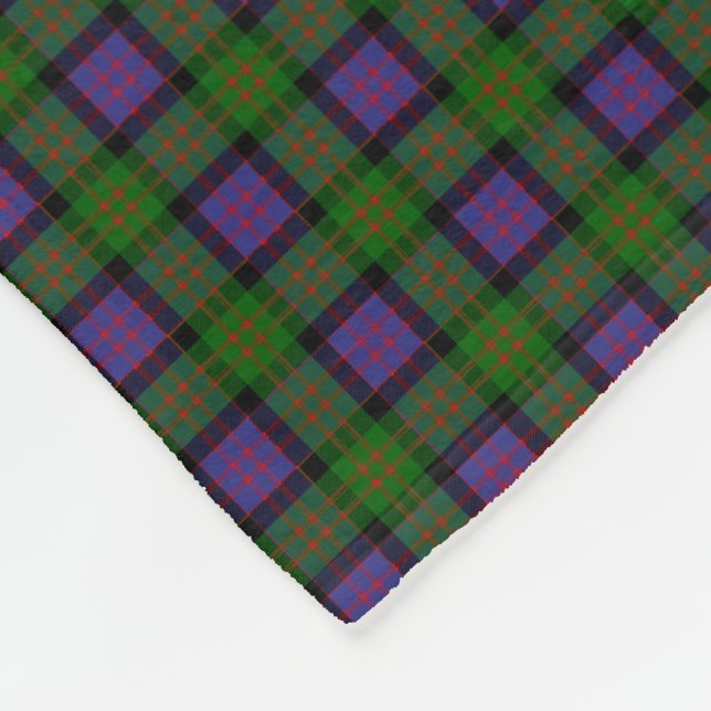 KlanMacDonald Tartan Fleecefilt (Hörn)