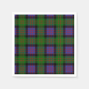 KlanMacDonald Tartan Pappersservett
