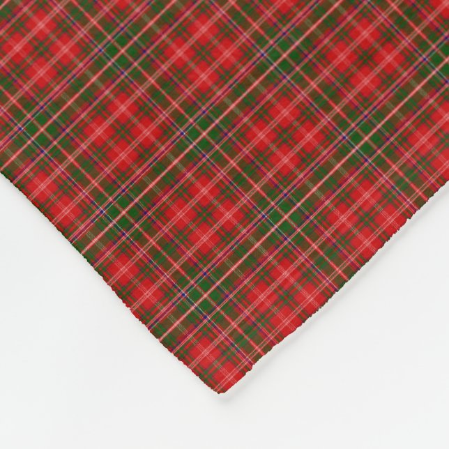 KlanMacDougall Tartan Fleecefilt (Hörn)