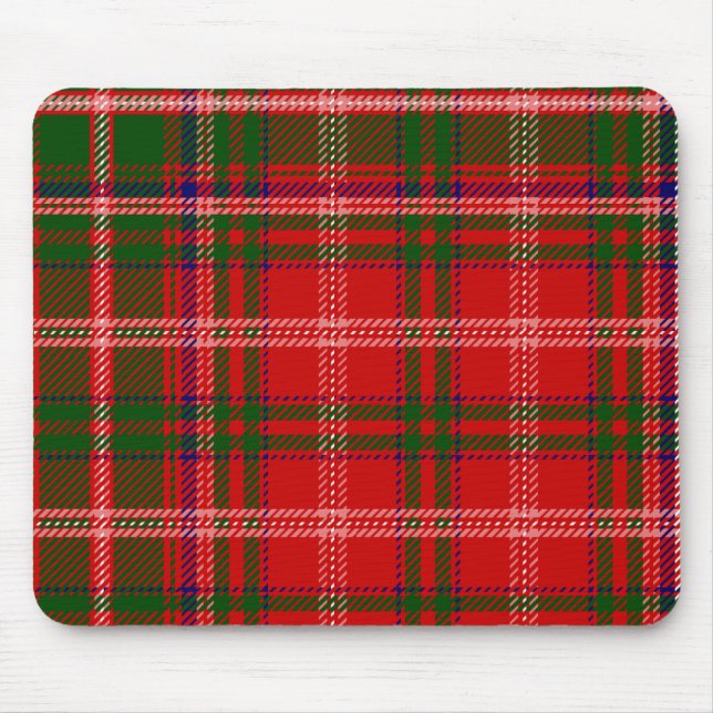 KlanMacDougall Tartan Musmatta (Framsidan)